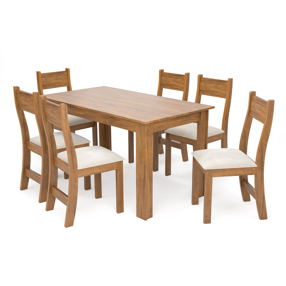 Juego De Comedor Sillas Mesa Mdp Muebles Express