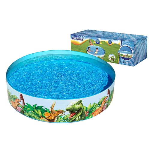 Piscina Rígida Circular Dinosaurios 2074 Ltrs Bestway MundoTrabajo