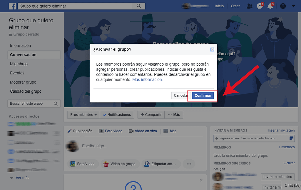 Cómo Borrar un Grupo de Facebook