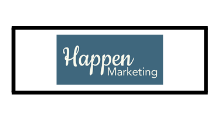 Logo Agencia de Marketing Digital Happen Marketing Uruguay