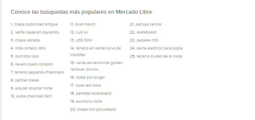 Lo más buscado en Mercado Libre lo que más se vende en Mercado Libre