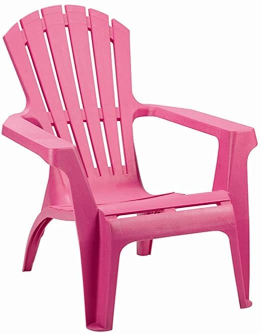 silla de jardin fucsia pvc dolomiti