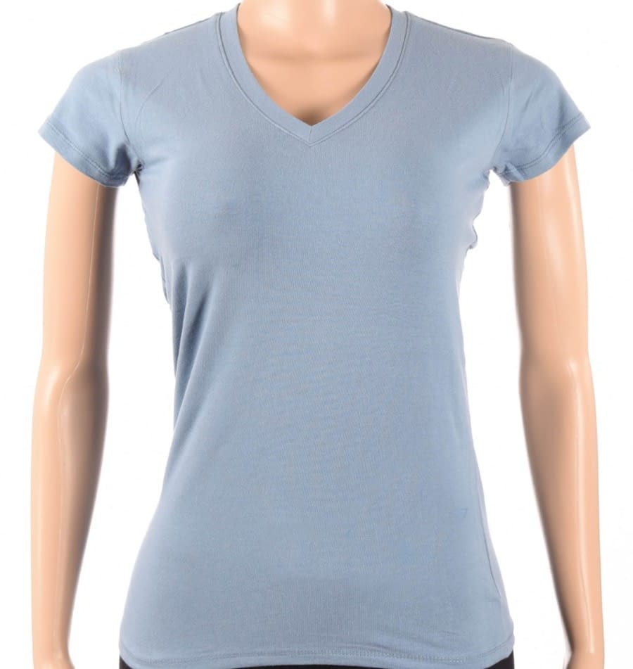 remera blanca basica mujer