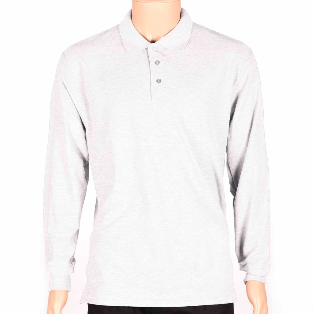 remera manga larga blanca