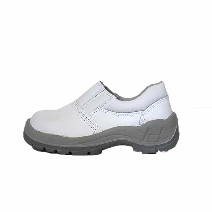 Zapato Trabajo Elastizado BRACOL Puntera Plástica Blanco - MundoTrabajo