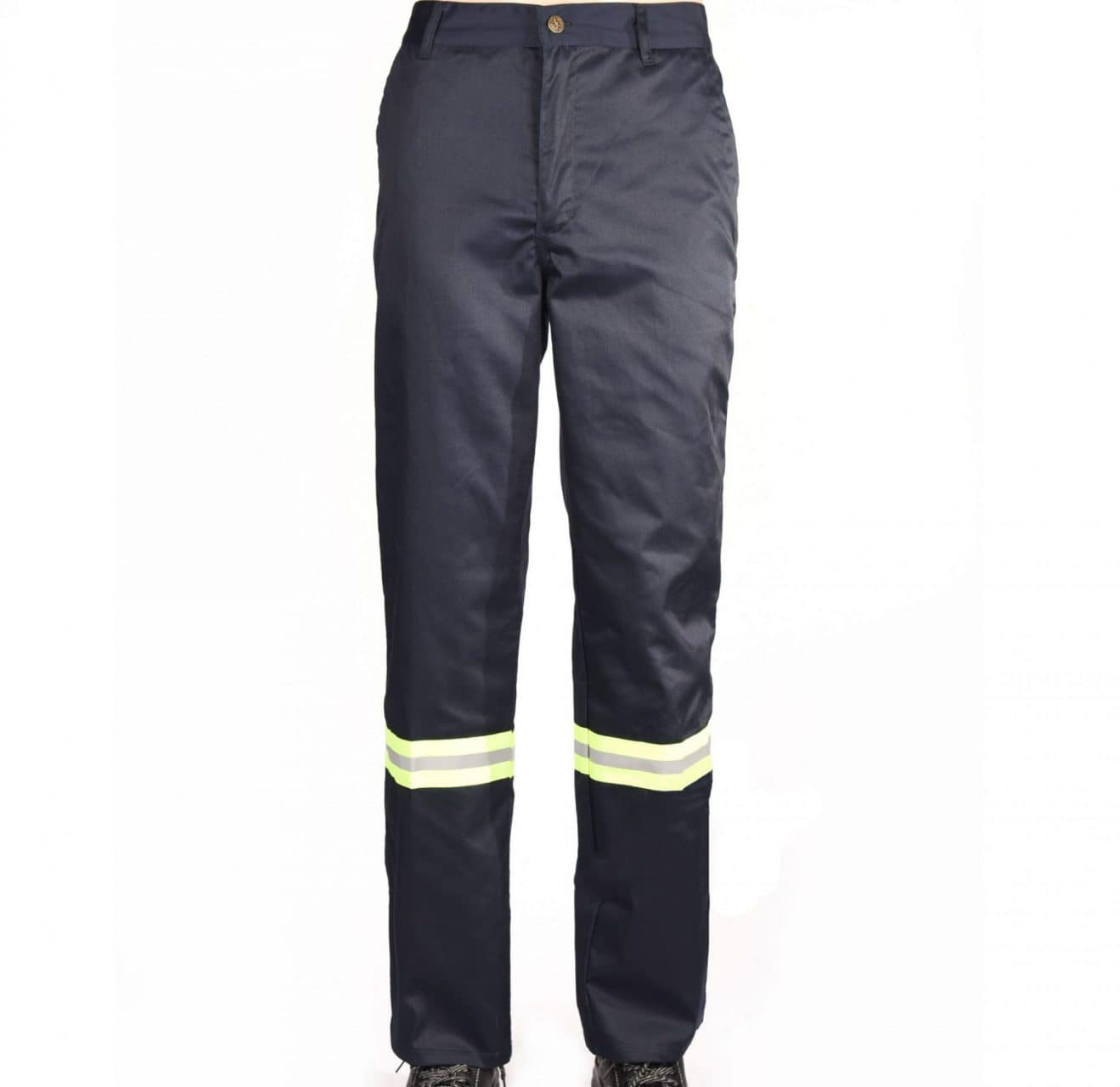 Pantalón Cargo Trabajo Canvas Cinta Reflectiva