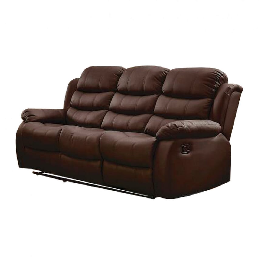 sillon 3 cuerpos sofa reclinable en pu living
