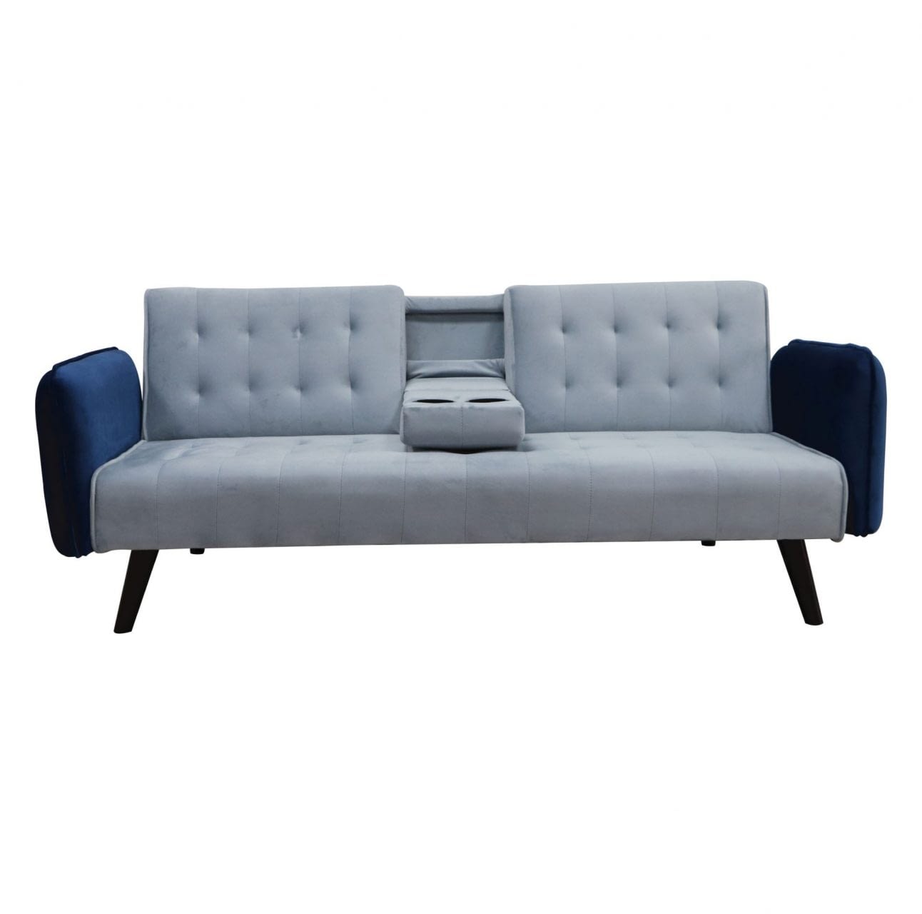 sofa cama juego de living en tela nordico nuevo diseno muebles express