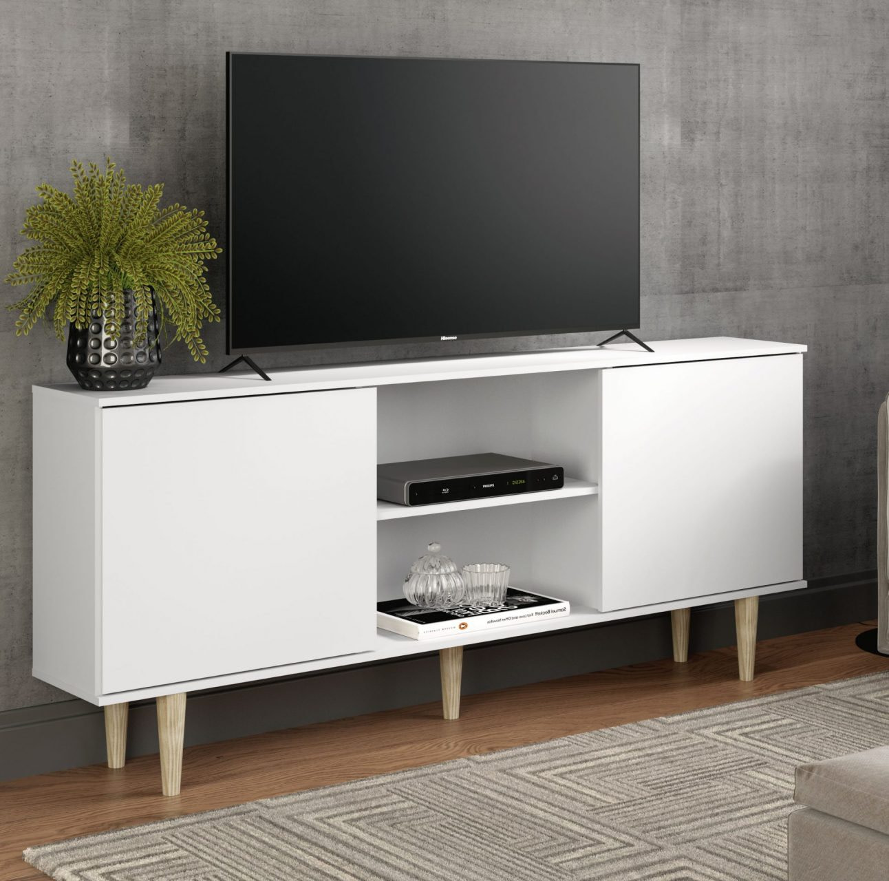 Rack Para Tv Escandinavo, Muebles De Diseño