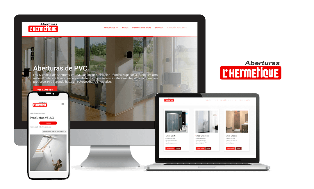 Desarrollo E-Commerce Lhermetique
