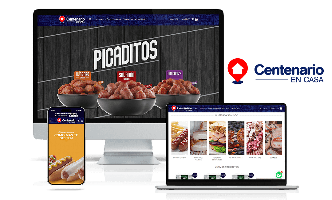 Servicio Diseño Web Centenario Uruguay