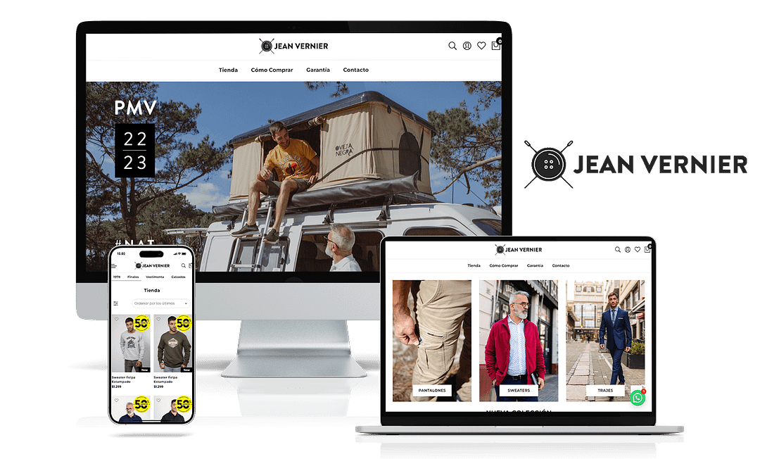 Servicio Diseño Web Jean Vernier Uruguay