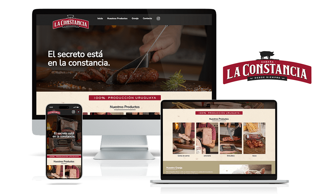 Servicio Diseño Web La Constancia Uruguay