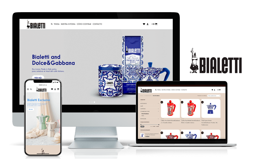 Desarrollo E-commerce Bialetti Uruguay