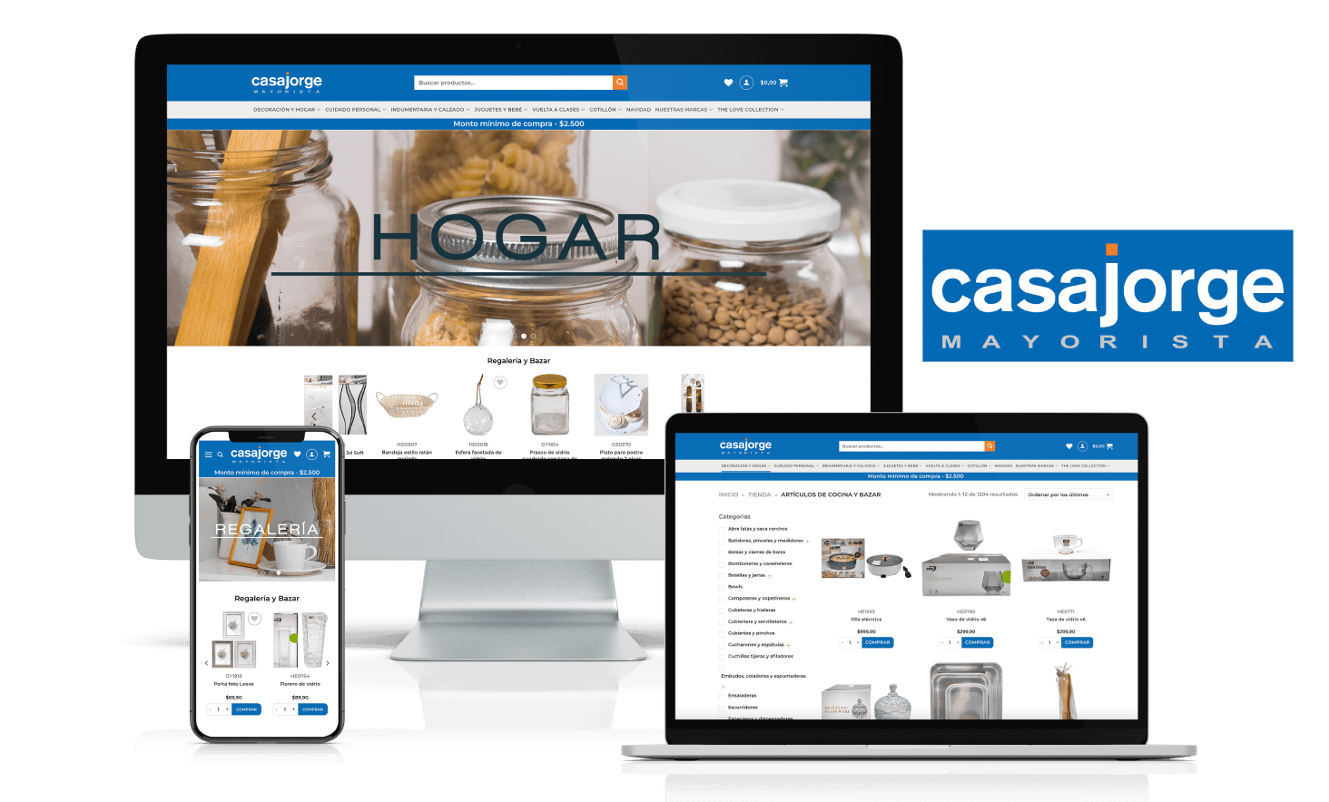 Desarrollo E-commerce Casa Jorge