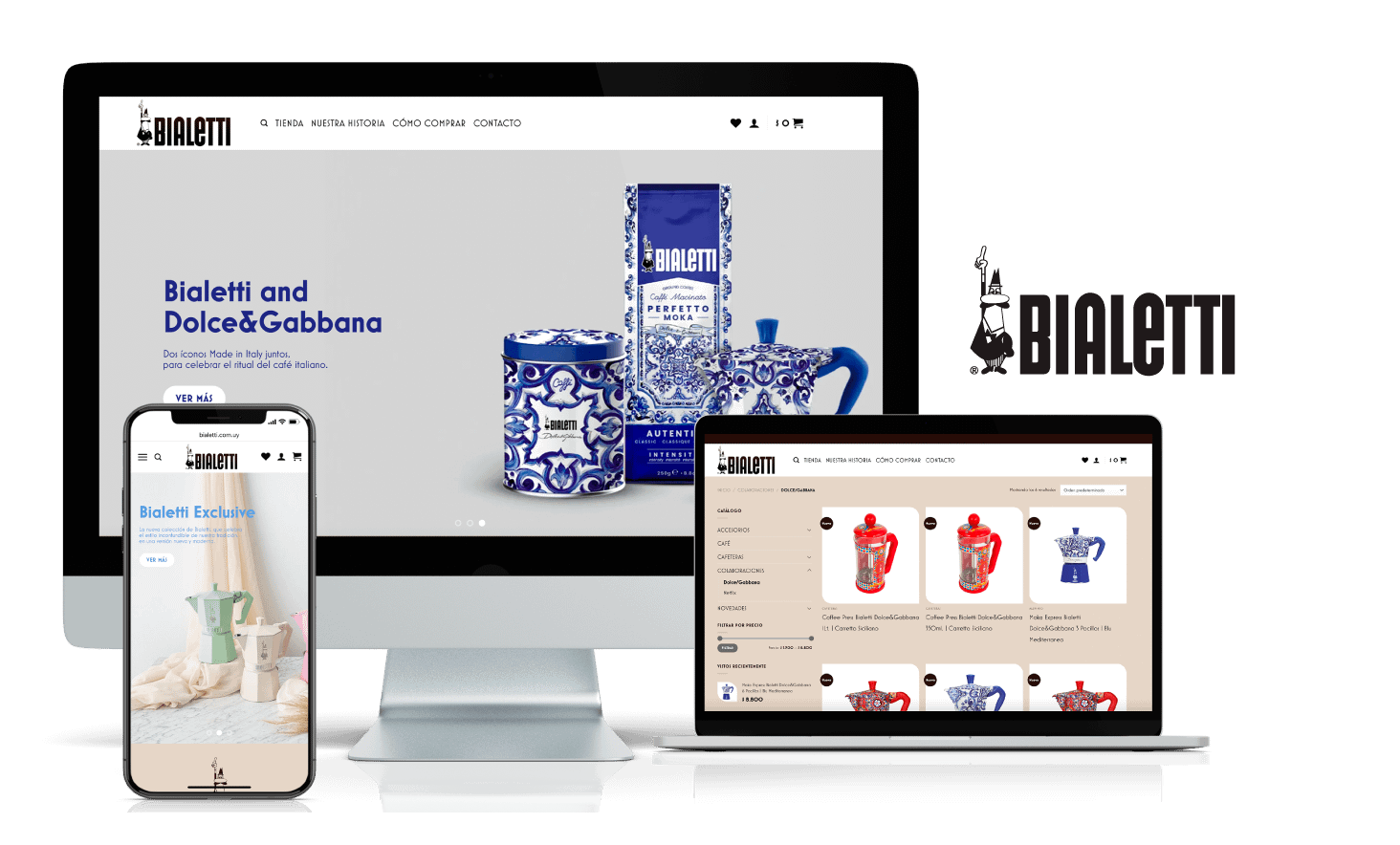 Desarrollo E-commerce Bialetti Uruguay