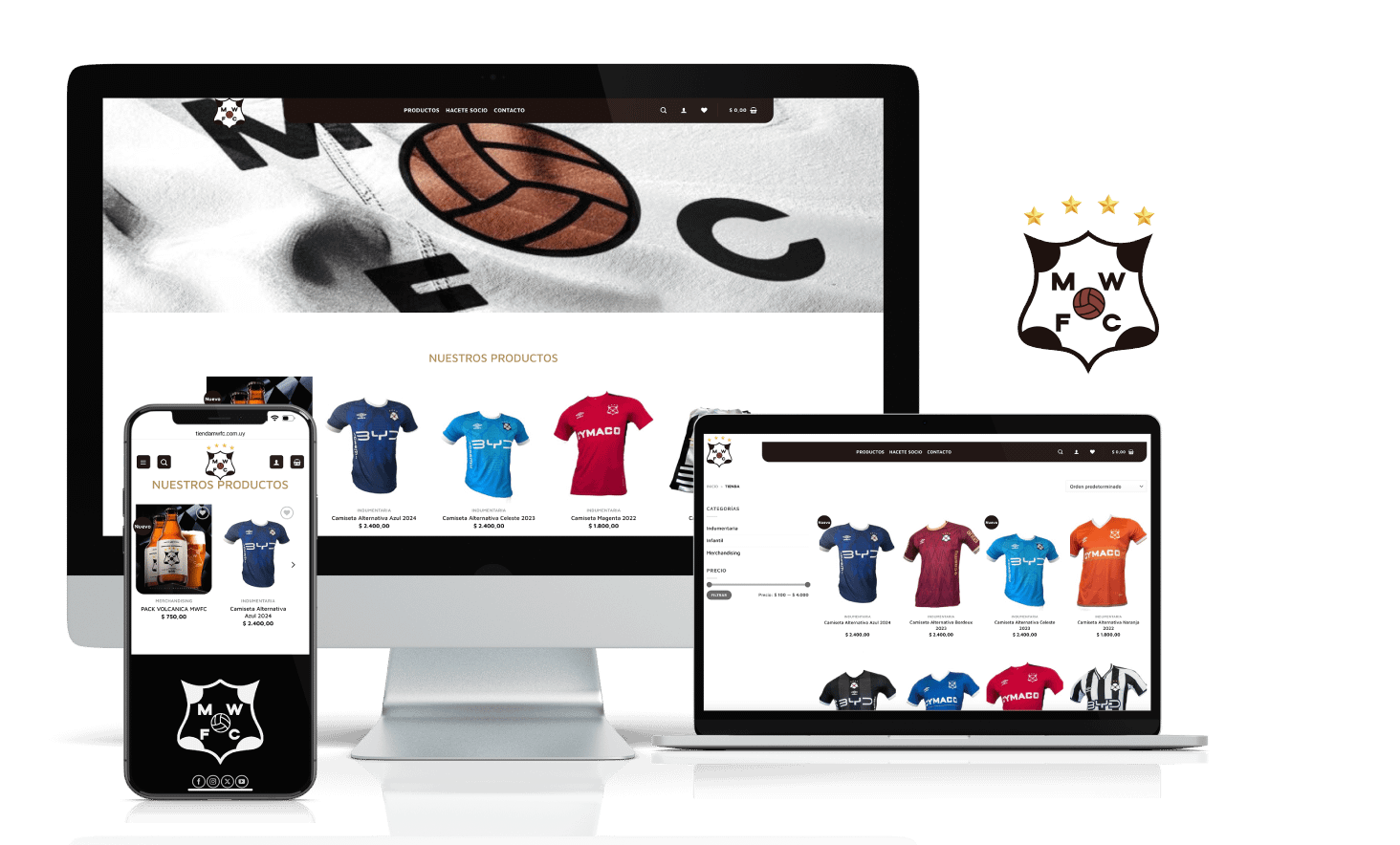 Desarrollo E-commerce Wanderers Uruguay
