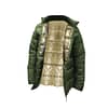 Campera Inflada Unisex Verde Forro Aluminizado Super Abrigada