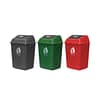 Papelera Tacho Contenedor Residuos Tapa Basculante 100 Ltrs