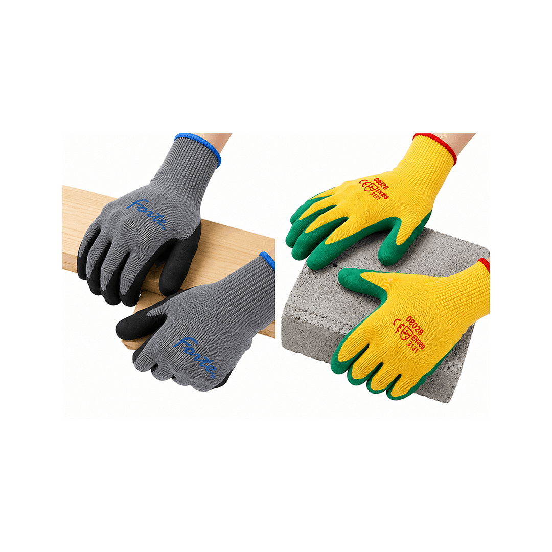 Guantes De Seguridad Palma De Caucho Forte