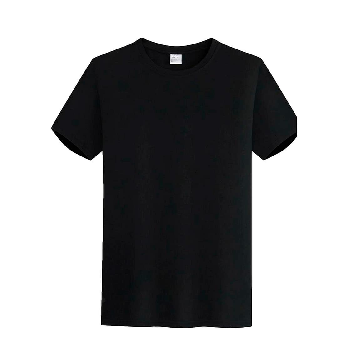Borneobulletin Camisetas Basicas Negras Hombre Camisetas Básicas