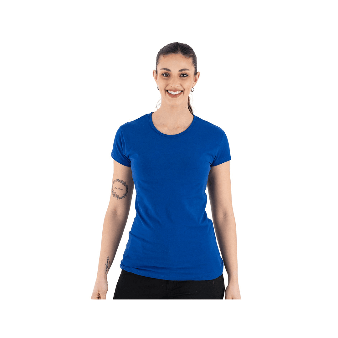 Remera Camiseta Dama Mujer Básica Manga Corta - Imagen 12