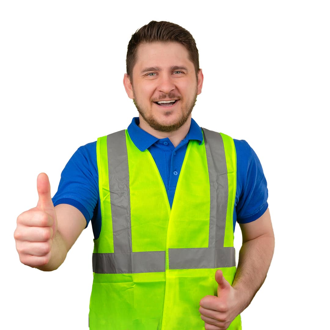 Chaleco Reflectivo Reglamentario Seguridad Fluor Moto Auto - Imagen 7