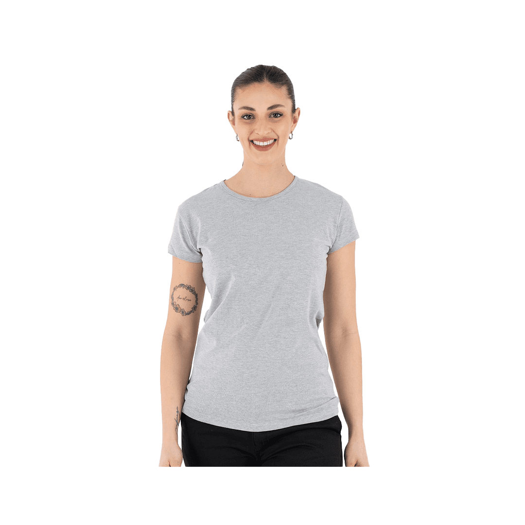 Remera Camiseta Dama Mujer Básica Manga Corta - Imagen 11