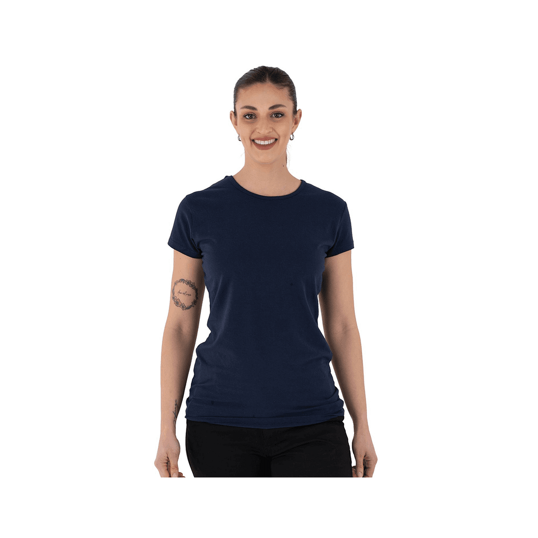 Remera Camiseta Dama Mujer Básica Manga Corta - Imagen 14