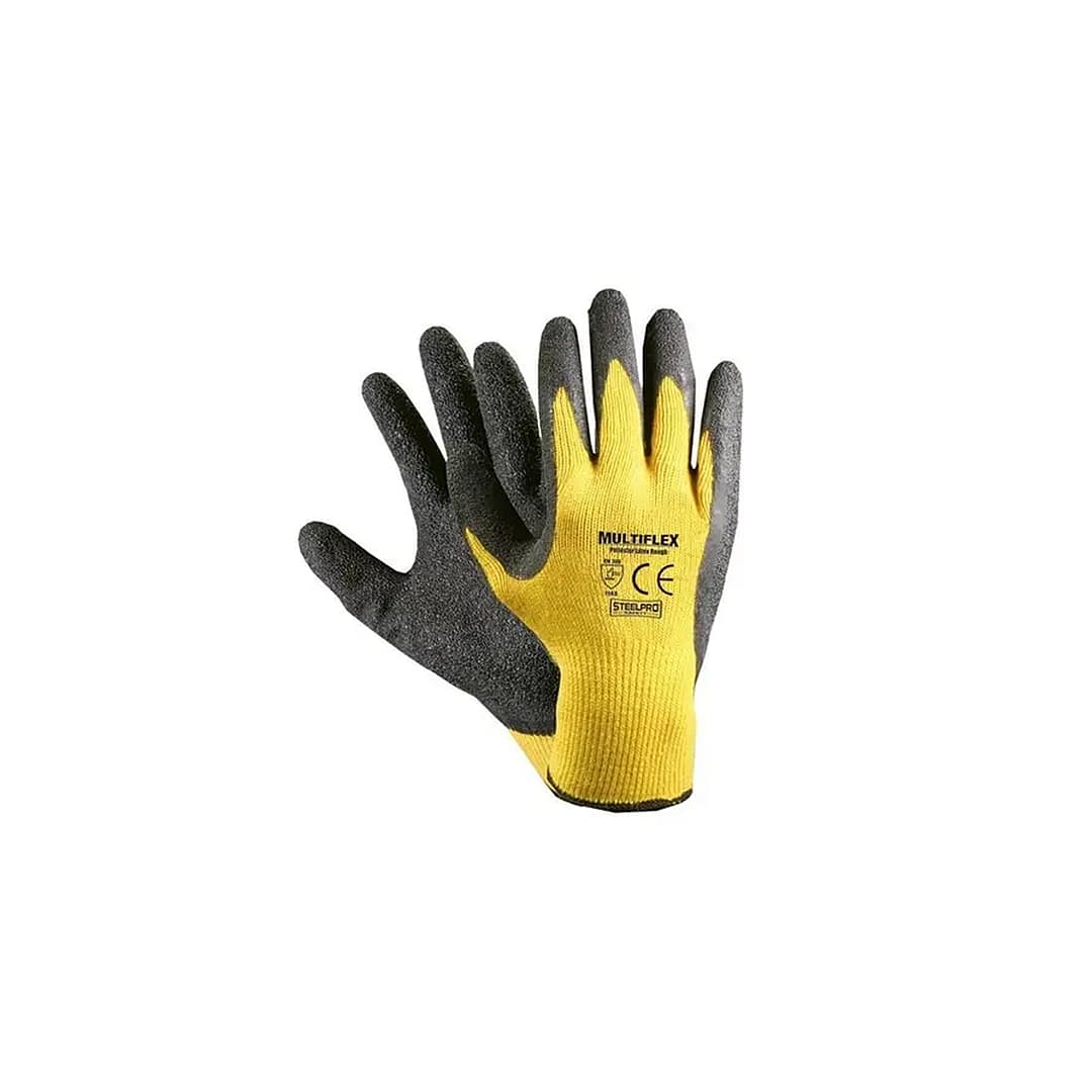 Guantes Tejido Palma Goma Multiflex