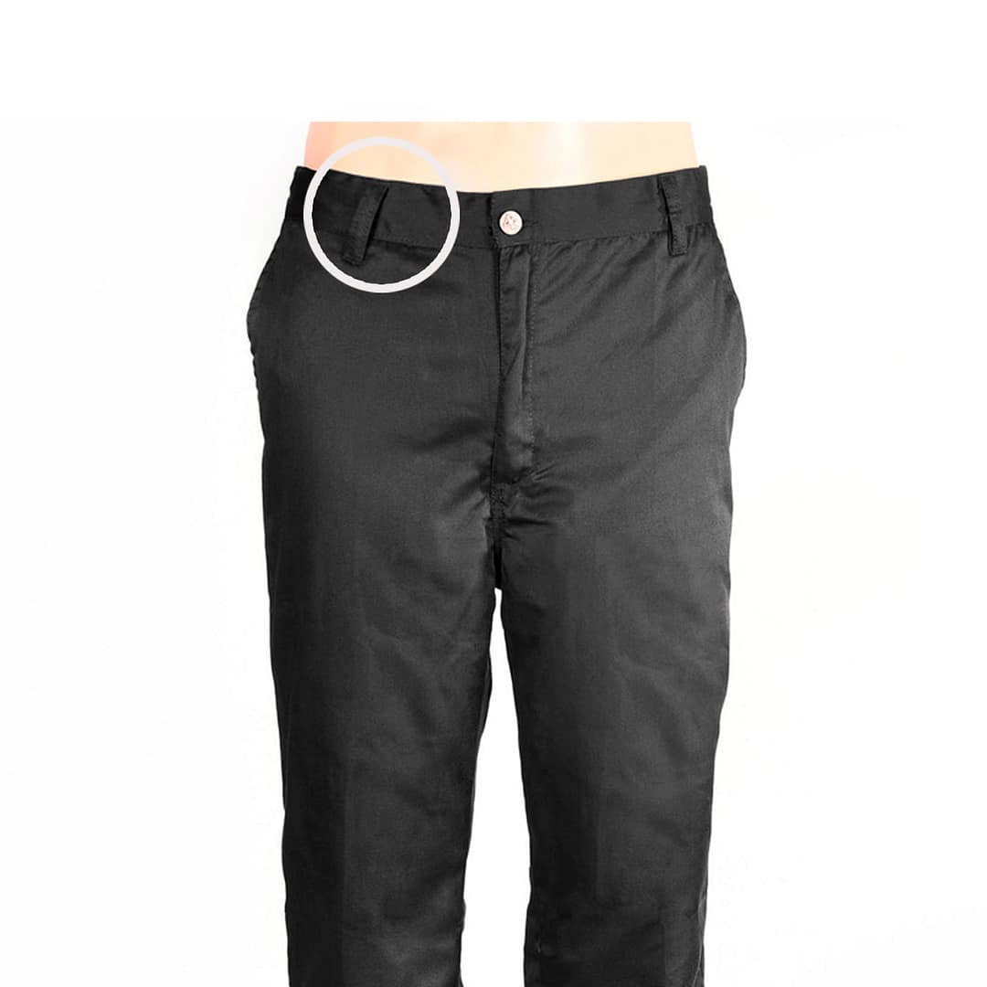 Pantalón Básico De Trabajo Negro - Imagen 6