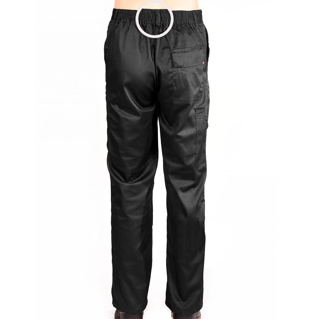 Pantalón Básico De Trabajo Negro - Imagen 10