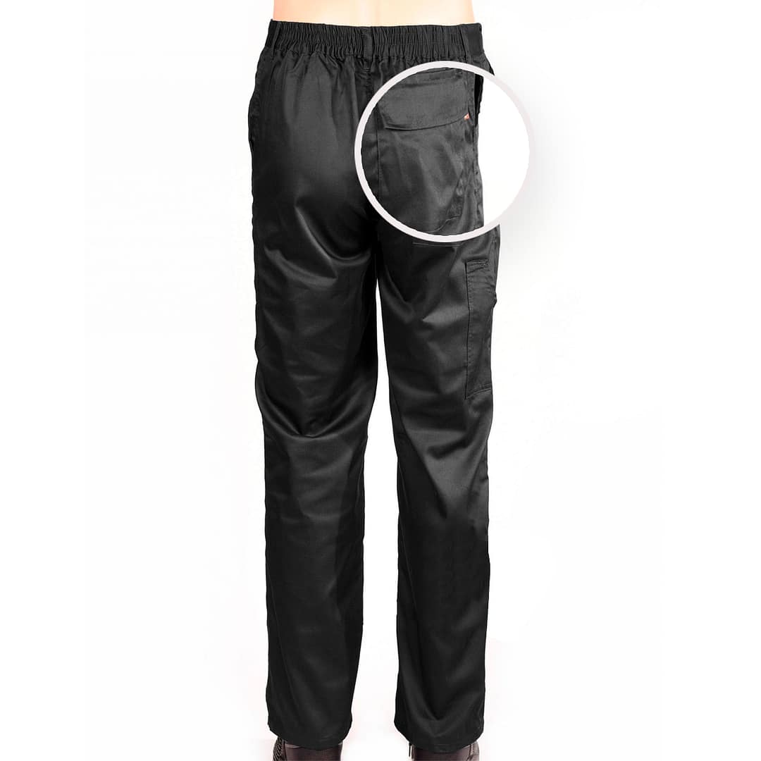 Pantalón Básico De Trabajo Negro - Imagen 11