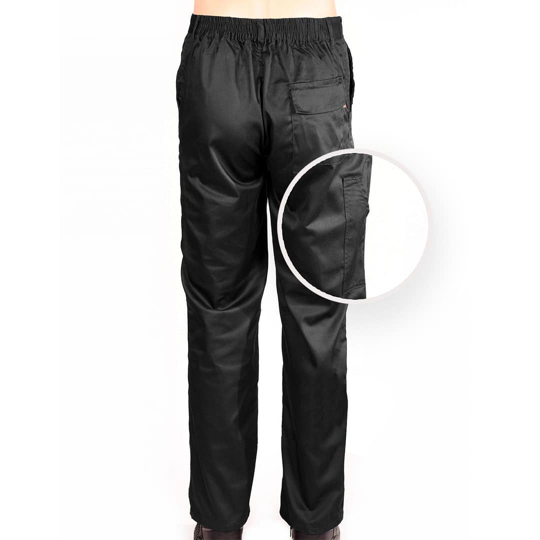 Pantalón Básico De Trabajo Negro - Imagen 12