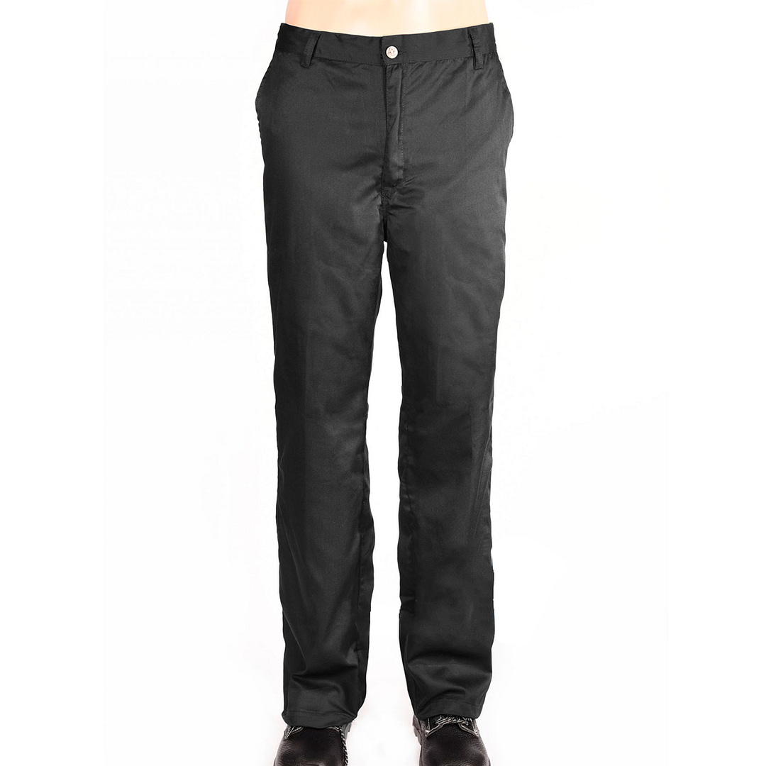 Pantalón Básico De Trabajo Negro