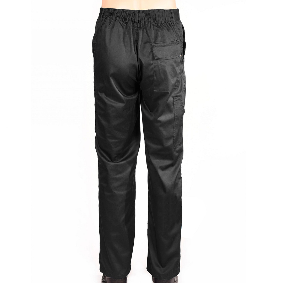 Pantalón Básico De Trabajo Negro - Imagen 3