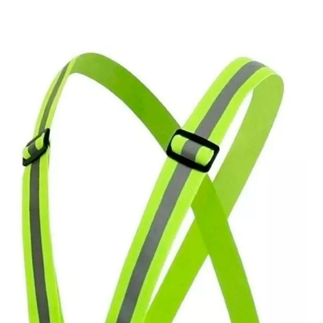 Cinta Chaleco Reflectivo Elástico Para Moto - Imagen 5