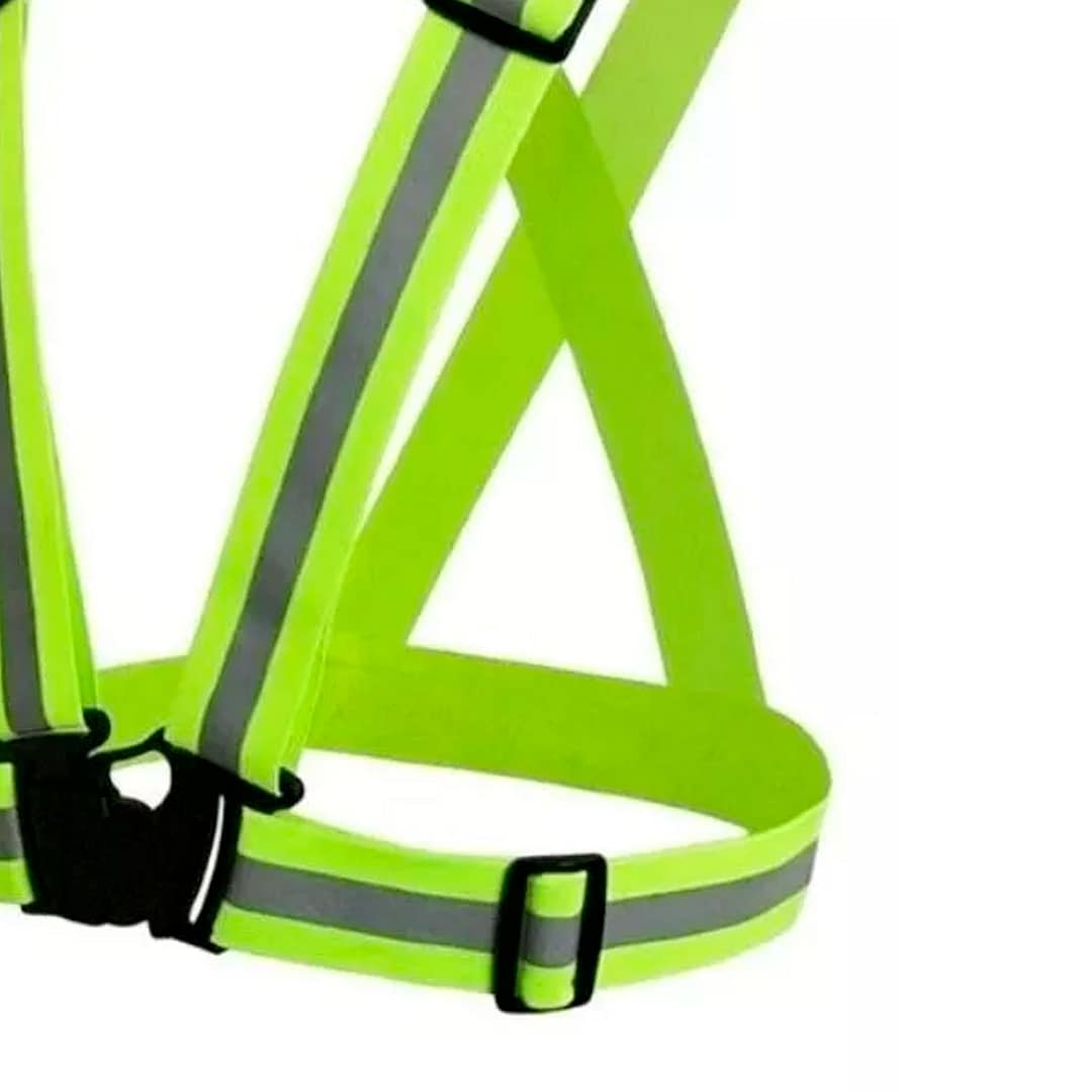 Cinta Chaleco Reflectivo Elástico Para Moto - Imagen 6