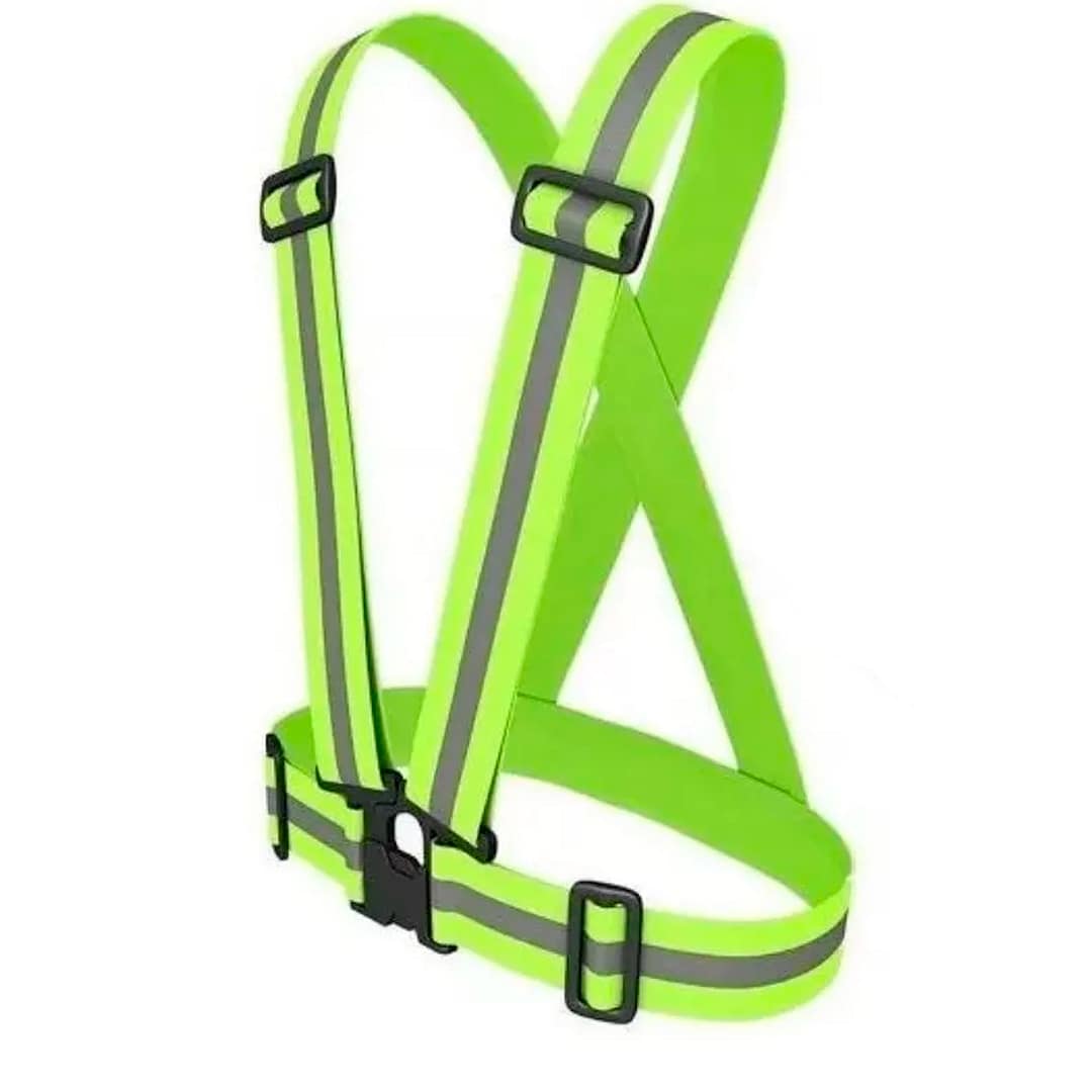 Cinta Chaleco Reflectivo Elástico Para Moto - Imagen 7