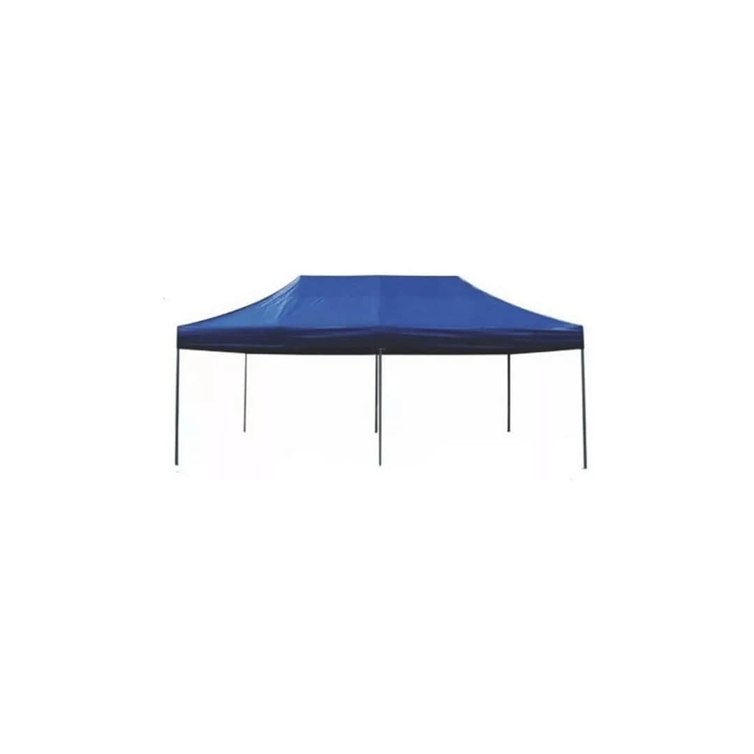 Gazebo 6X3 Reforzado Impermeable Filtro Uv Azul