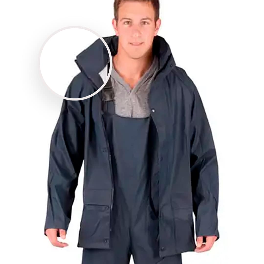 Equipo De Lluvia Impermeable Engomado Con Peto Calidad - Imagen 6