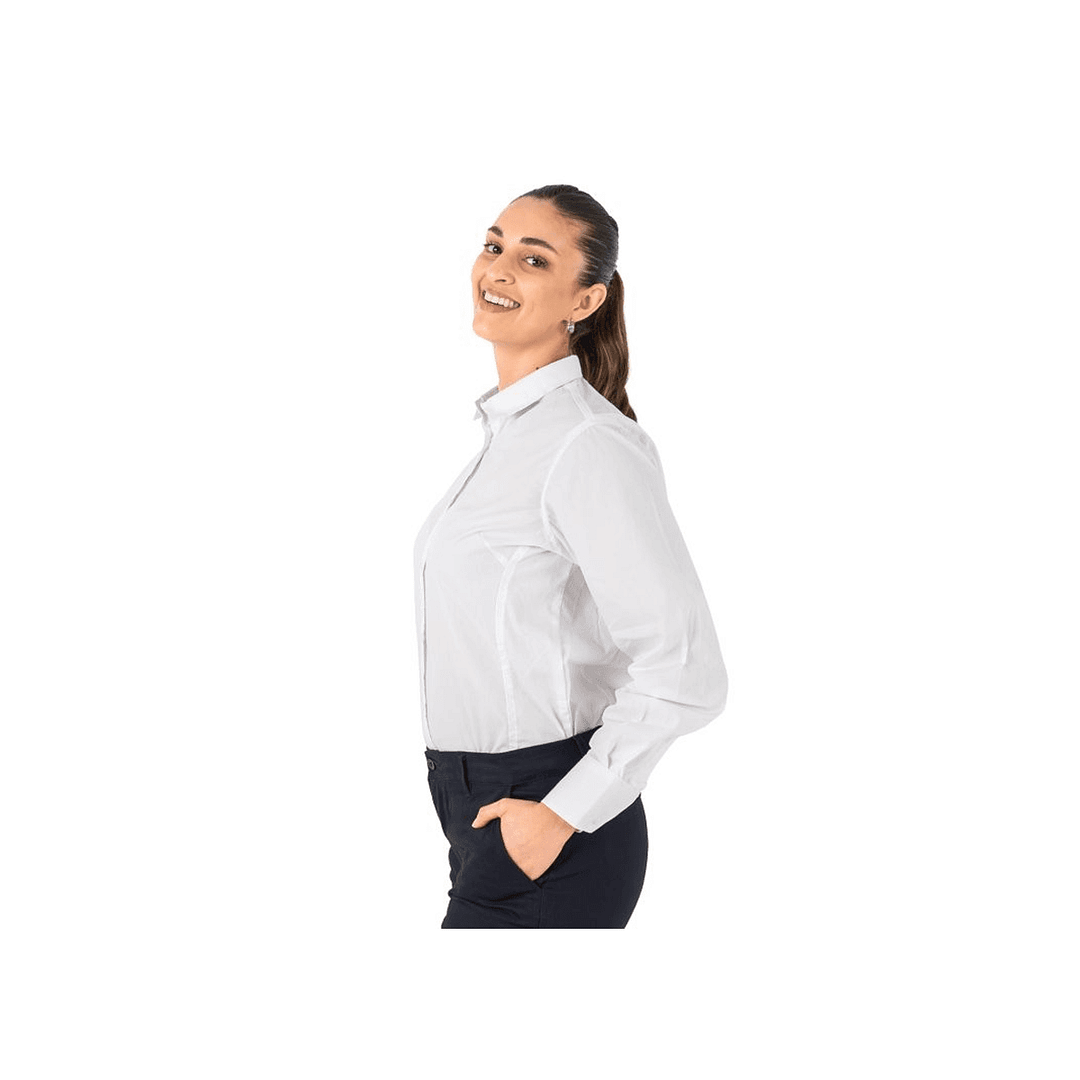 Camisa De Vestir Ejecutiva Dama Manga Larga - Imagen 10