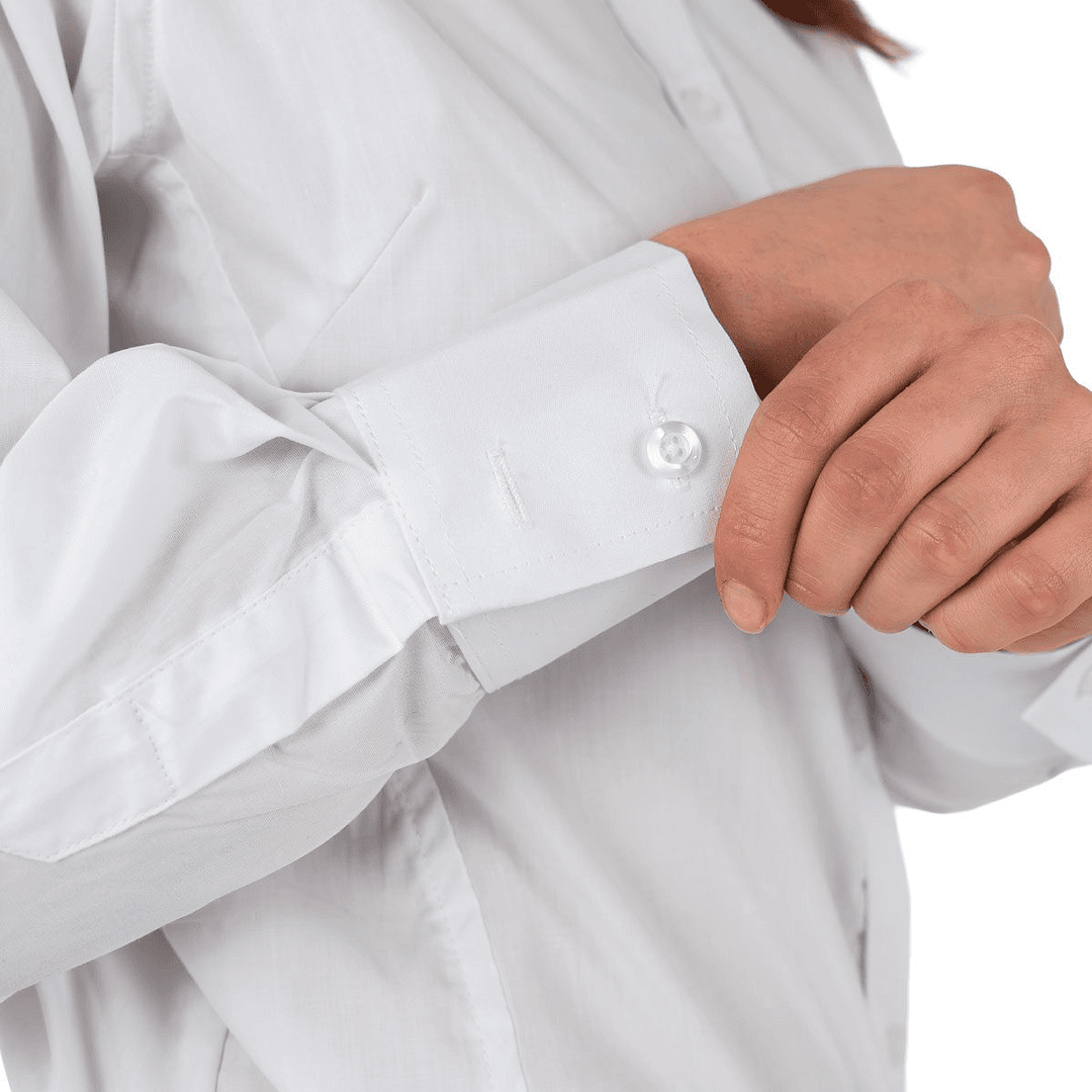 Camisa De Vestir Ejecutiva Dama Manga Larga - Imagen 7