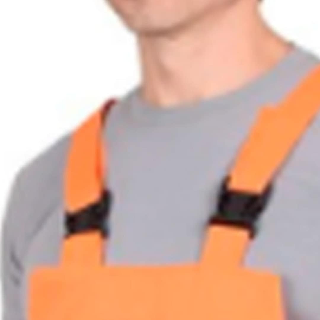 Jardinero De Trabajo Naranja Con Reflectivo - Imagen 6