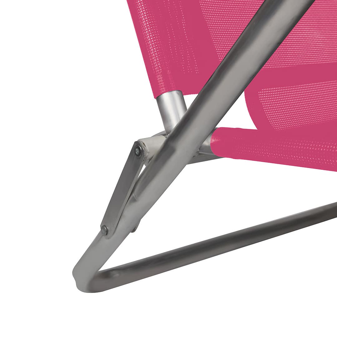 Silla Playa Reposera Aluminio 6 Posiciones Summer - Imagen 6