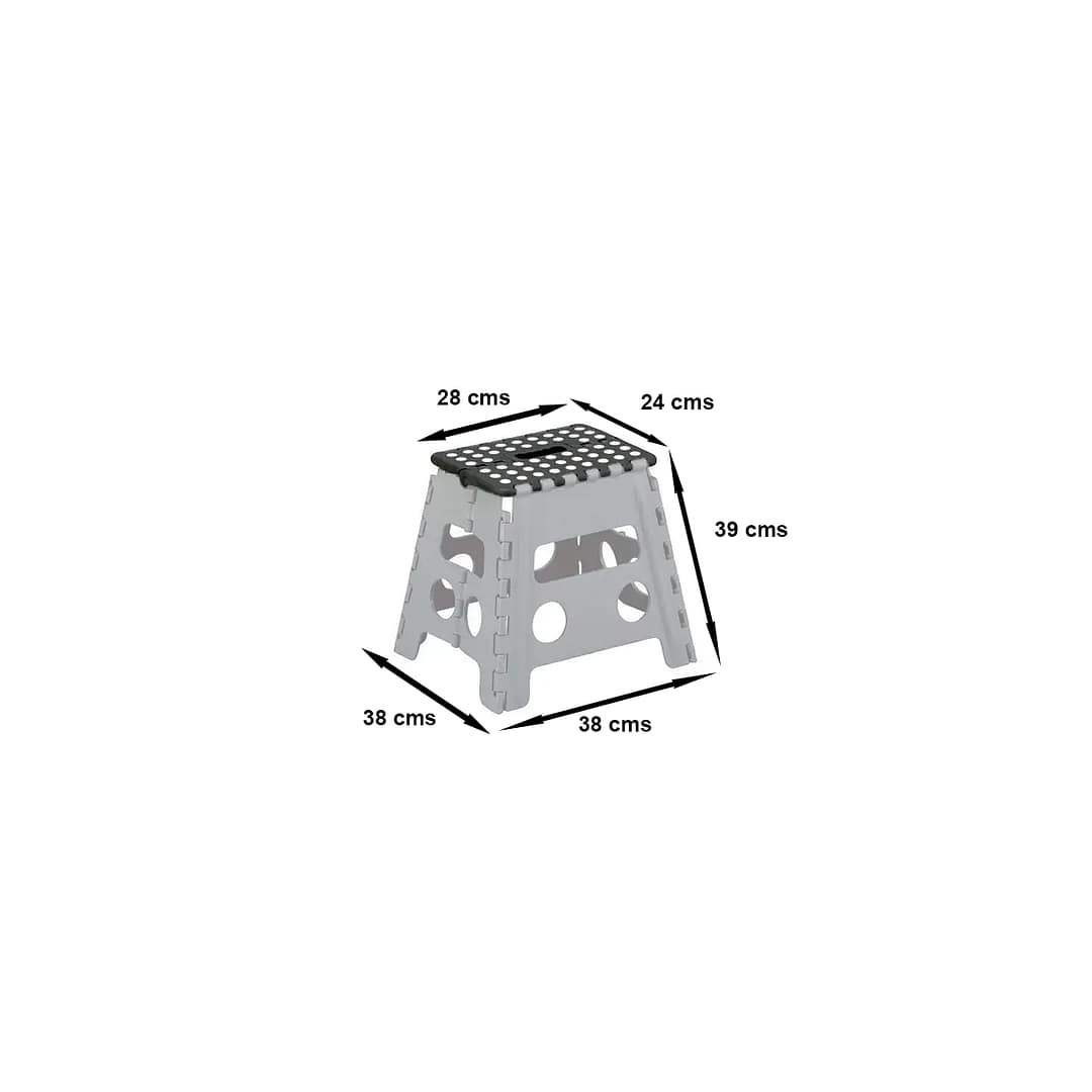 Banco De Plástico Plegable Multiuso - Imagen 2