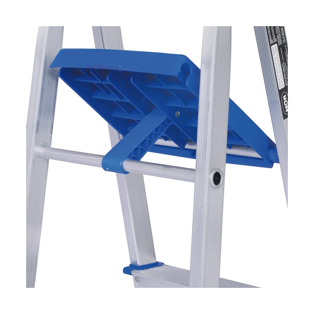 Escalera De Aluminio Mor 3 Escalones - Imagen 5