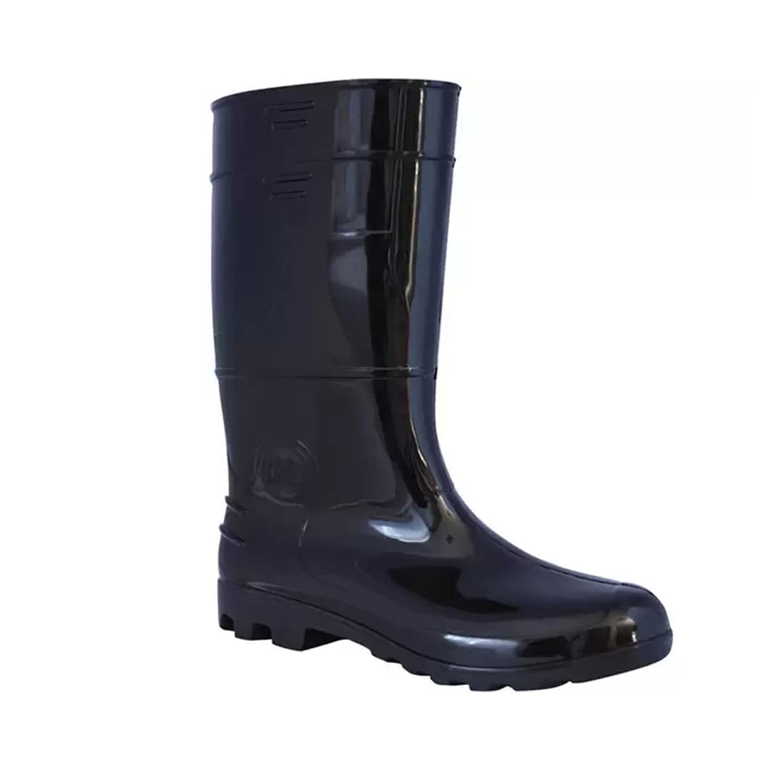 Bota Lluvia PVC Trabajo Negra MundoTrabajo