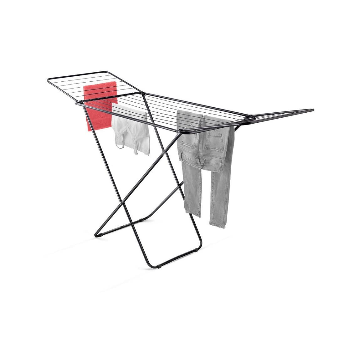 Tendedero Ropa De Pie Plegable Acero 11 Mts - Imagen 7