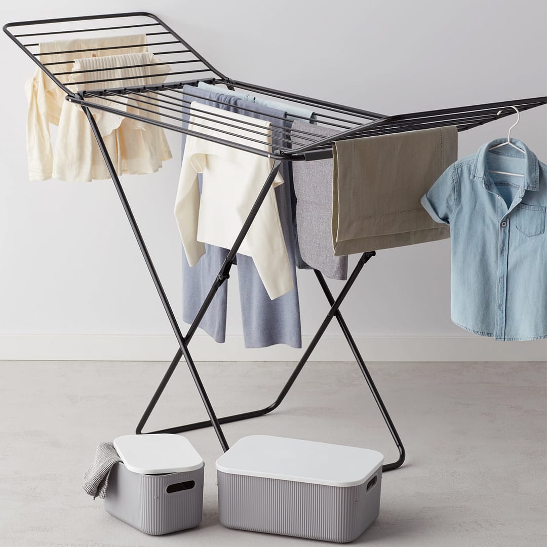 Tendedero Ropa De Pie Plegable Acero 11 Mts - Imagen 8